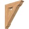 Ekena Millwork Traditional Traditional Smooth Bracket, Western Red Cedar, 5 1/2"W x 28"D x 32"H BKT06X28X32TRA01SWR - alternate 1